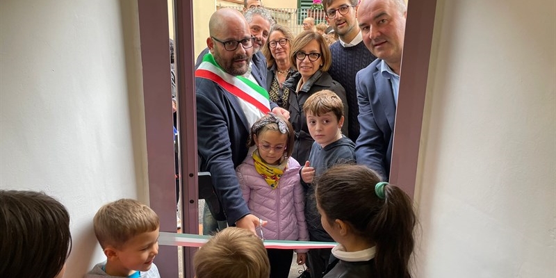 Taglio del Nastro di ""La piccola bottega delle arti e dei mestieri"",""Ufficio Stampa Comune di Pelago