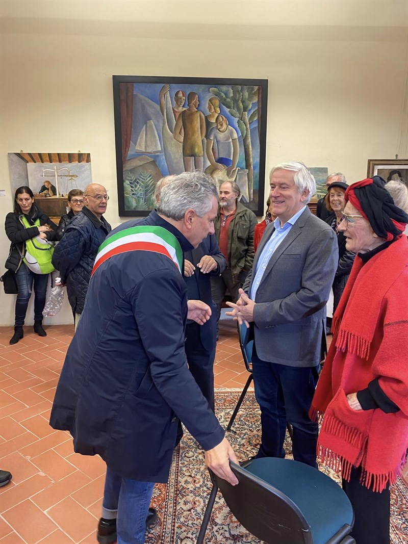 Visita del console francese a Rufina