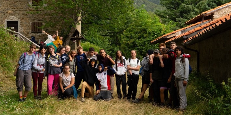 Il ""Gruppo Perchè No?"" insieme ai 25 giovani che hanno partecipato al progetto ""Siate Presente"",""Ok!Valdisieve