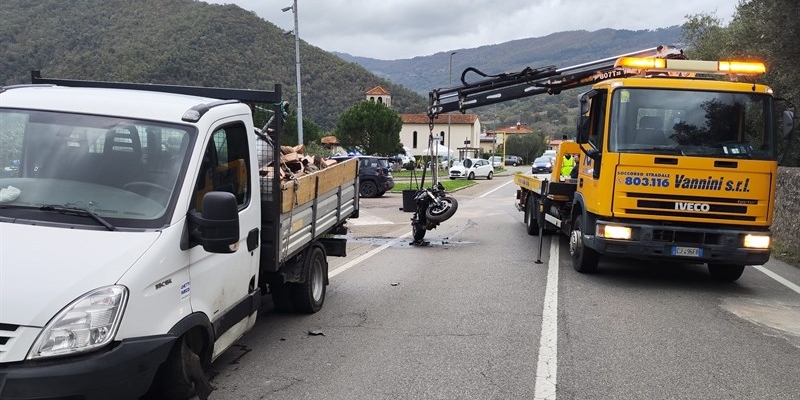 La foto del luogo incidentato