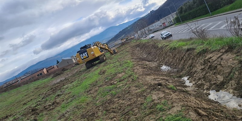 pista ciclopedonale Sieci - lavori