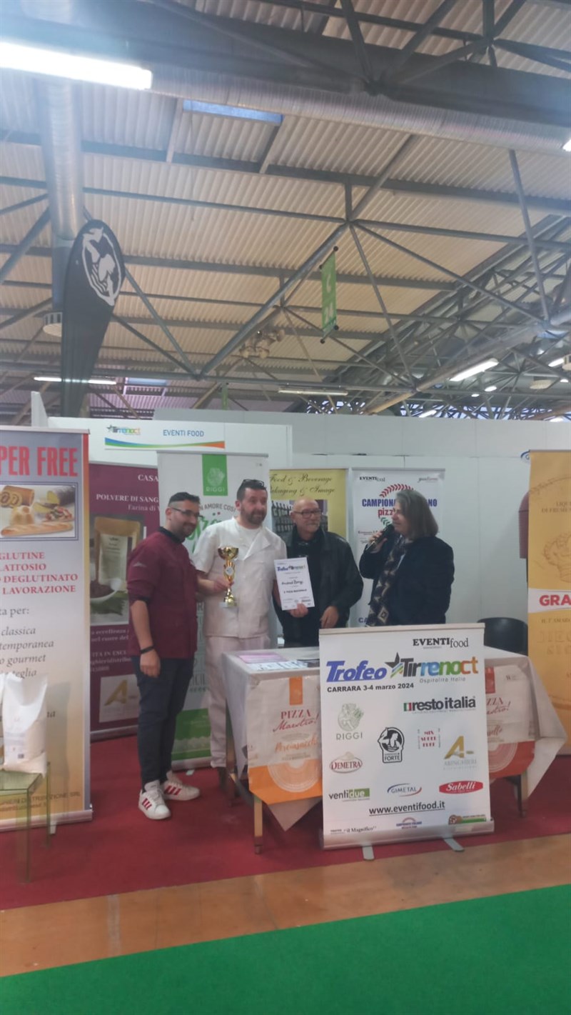 Andrea Bongi e la sua premiata Pizza Pugliese