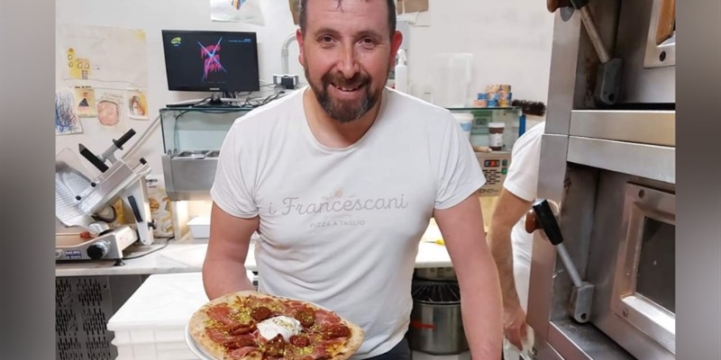 Andrea Bongi e la sua Pizza Pugliese