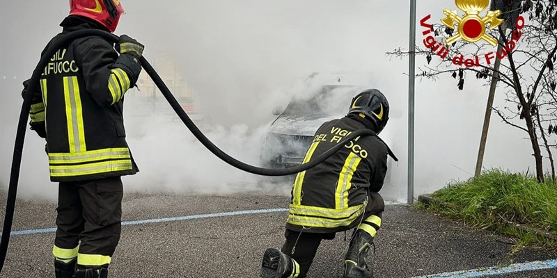 Vigili del fuoco - operazioni di spegnimento