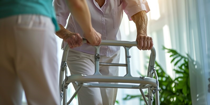 Riabilitazione anziani - foto di repertorio