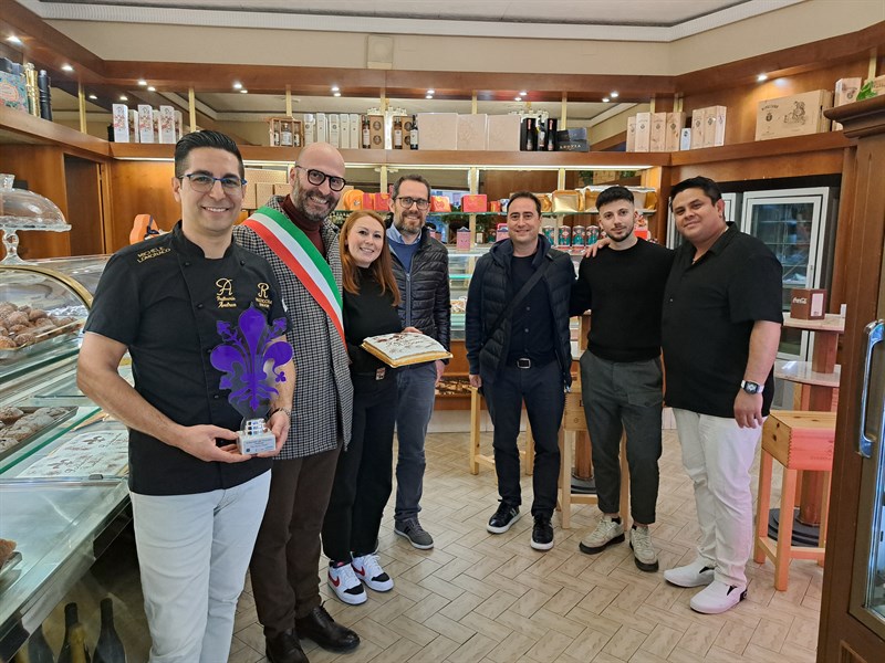 Anche il Comune di Pontassieve premia la Schiacciata alla Fiorentina della Pasticceria Ruggini