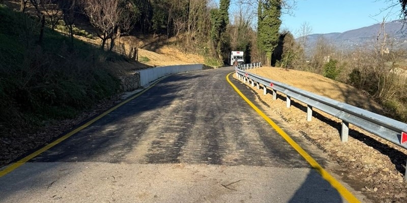 Frana di Loppiano, lavori di messa in sicurezza terminati