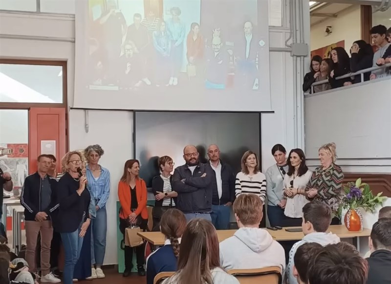 Un momento dell'evento