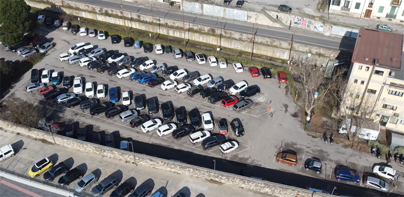 Parcheggio area ferroviaria di Pontassieve
