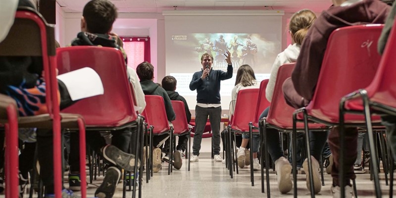 Un momento dell'incontro