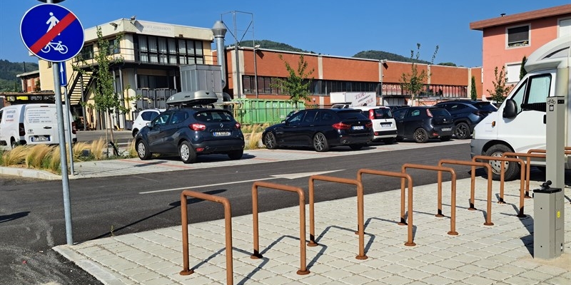 I lavori in piazza Vivaldi