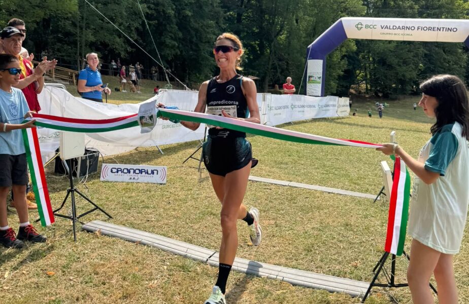 Arrivo vincitrice