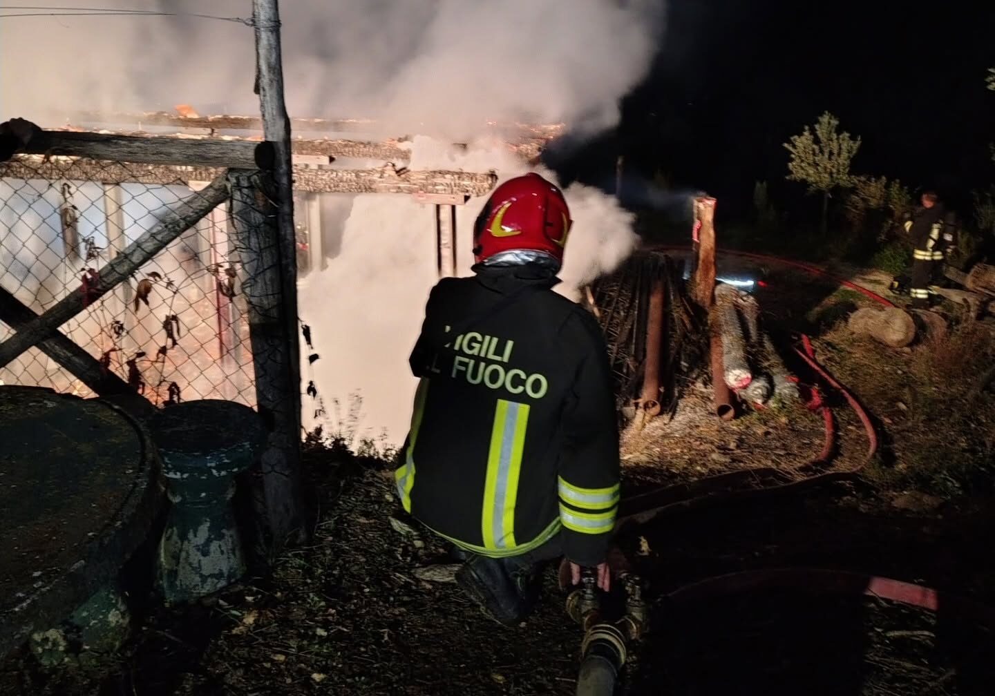 Incendio vigili 29 settembre