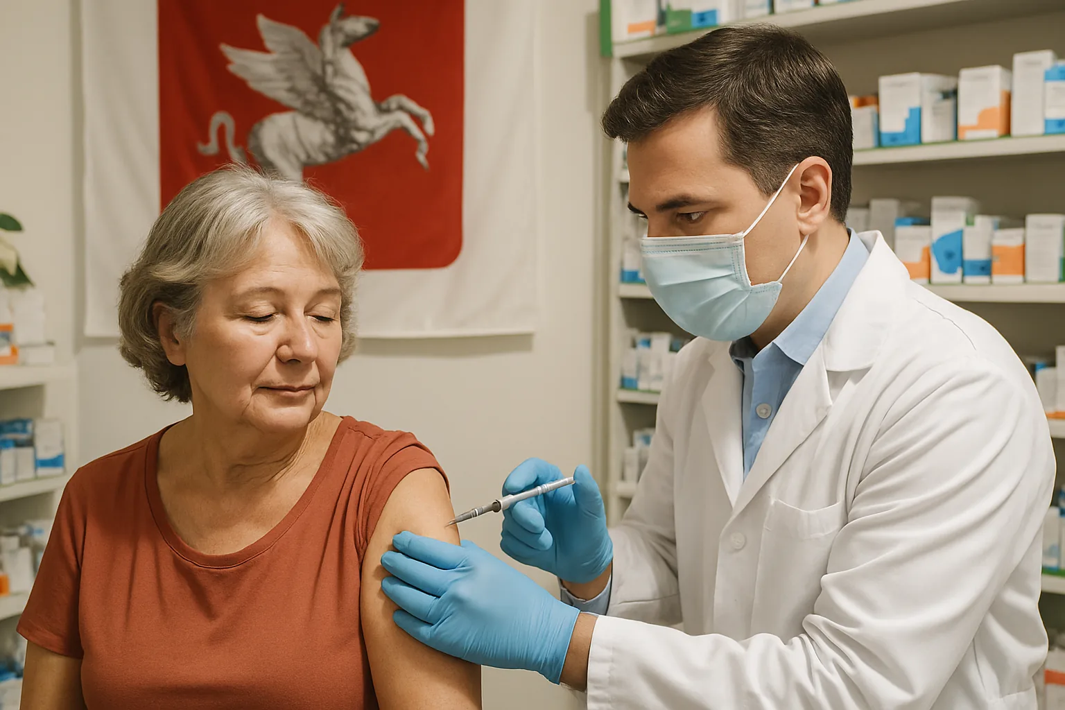 In Toscana parte la campagna vaccinale in farmacia dal 14 ottobre
