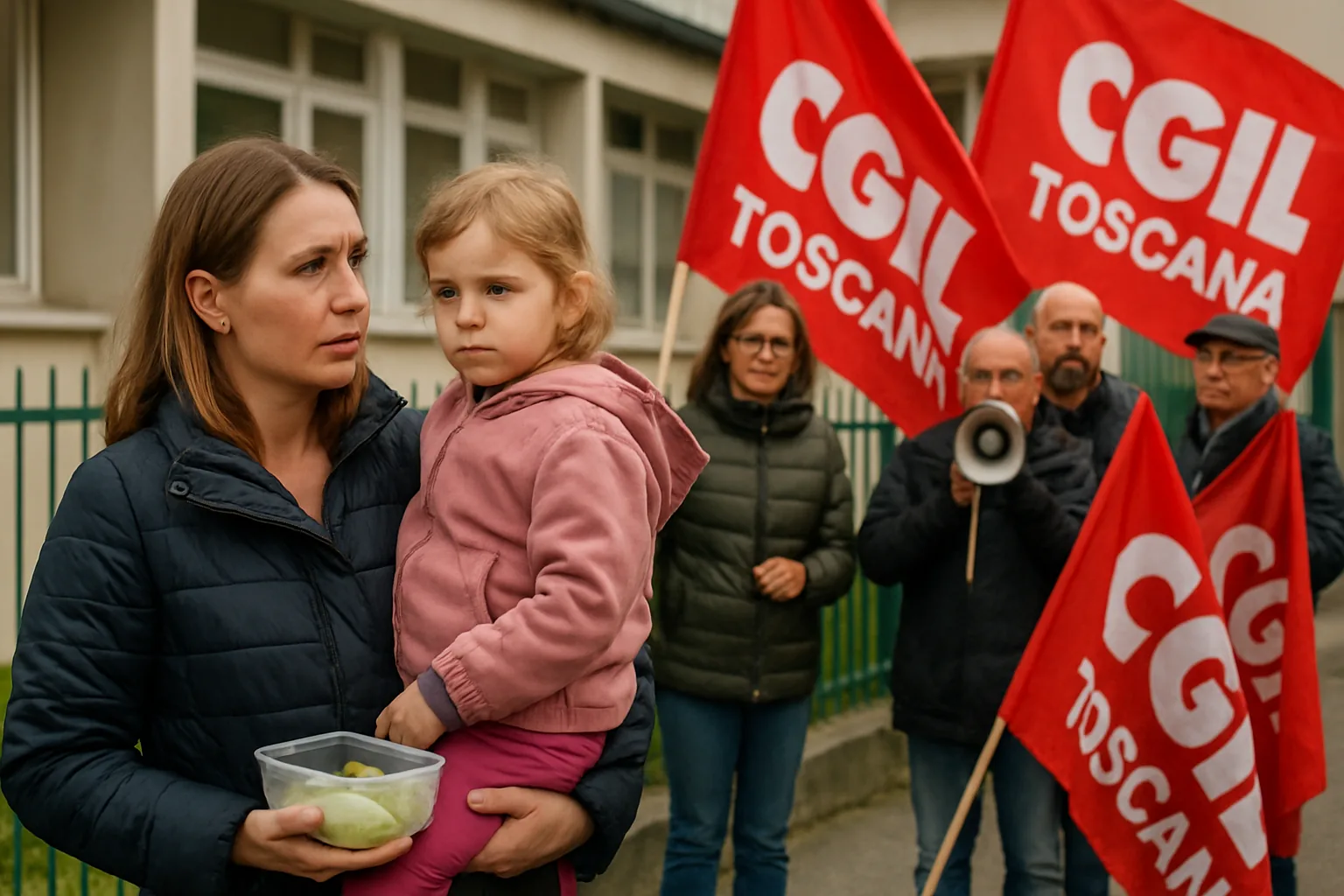 Sciopero Cgil in Toscana, mensa sospesa nelle scuole dell'infanzia di Empoli