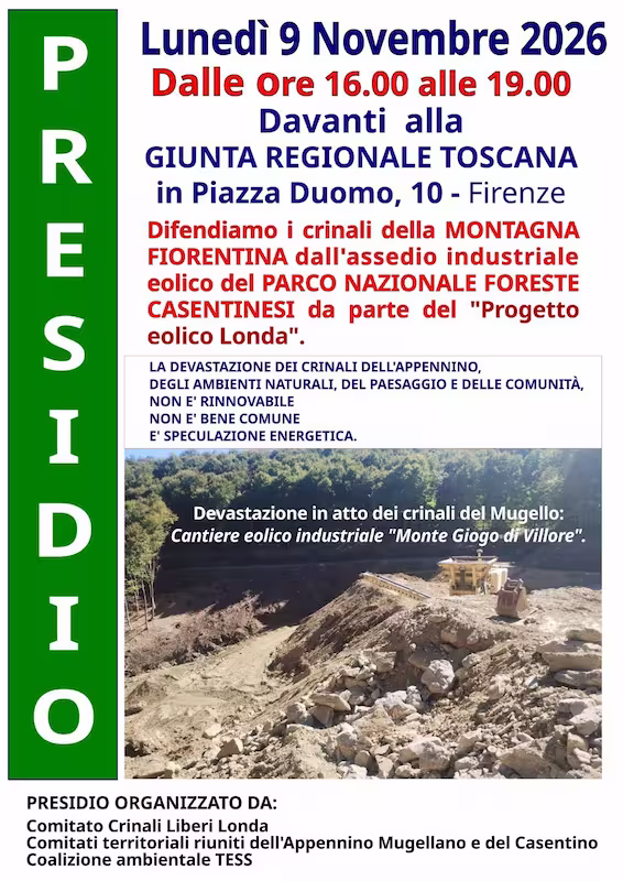 Presidio Firenze 9 novembre
